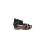 Sandale copii Tom Tailor, 24, imitatie de piele, material textil, negru