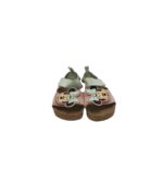Sandale copii H&M 19 , material textil, roz verde - imagine 3