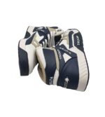 Adidasi barbati Troop Delta High, imitatie de piele, alb albastru - imagine 4