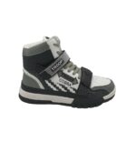 Adidasi barbati Troop Cobra High, imitatie de piele, alb gri