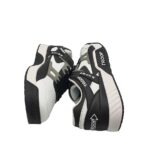 Adidasi barbati Troop Delta Low, imitatie de piele, alb negru - imagine 4