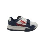 Adidasi barbati Troop Cobra Low, imitatie de piele, alb albastru