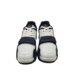Adidasi barbati Troop Cobra Low, imitatie de piele, alb albastru - imagine 3