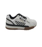 Adidasi barbati Troop Cobra Low, imitatie de piele, alb negru