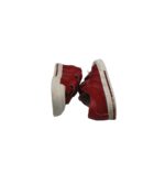 Tenisi copii Adidas, 23, imitatie de piele, material textil, rosu - imagine 4