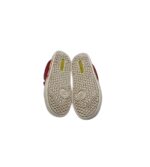 Tenisi copii Adidas, 23, imitatie de piele, material textil, rosu - imagine 5