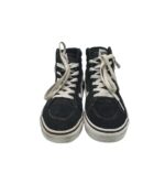 Tenisi dama Vans, 38, piele intoarsa, material textil, negru - imagine 4
