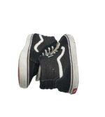 Tenisi dama Vans, 38, piele intoarsa, material textil, negru - imagine 5