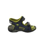 Sandale copii Kangaroos, 37, imitatie de piele, material textil, negru