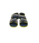 Sandale copii Geox, 24, material textil, gri - imagine 3