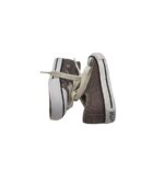 Tenisi copii Converse, 23, material textil, gri - imagine 4