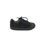 Tenisi copii 35, piele intoarsa, piele, negru