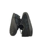 Tenisi copii 35, piele intoarsa, piele, negru - imagine 4