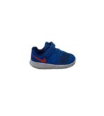 Adidasi copii Nike, 25, imitatie de piele, material textil, albastru