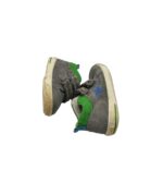 Tenisi copii Superfit, 23, piele intoarsa, gri - imagine 4