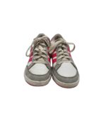 Adidasi copii Adidas, 35, imitatie de piele, alb gri - imagine 3