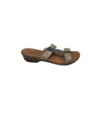 Saboti dama Rieker, 36, imitatie de piele, material textil, gri