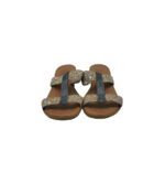 Saboti dama Rieker, 36, imitatie de piele, material textil, gri - imagine 3