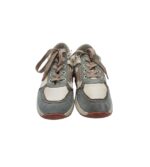 Adidasi copii Friboo, 34, imitatie de piele, material textil, alb gri - imagine 3
