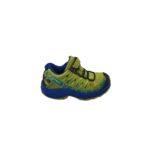 Adidasi copii Salomon, 29, imitatie de piele, material textil, Waterproof, galben albastru