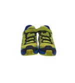 Adidasi copii Salomon, 29, imitatie de piele, material textil, Waterproof, galben albastru - imagine 3