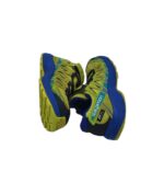 Adidasi copii Salomon, 29, imitatie de piele, material textil, Waterproof, galben albastru - imagine 4