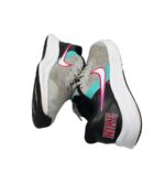 Adidasi dama Nike, 36, imitatie de piele, material textil, gri negru - imagine 4