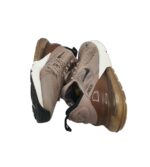 Adidasi dama Nike, 40, material textil, bej - imagine 4