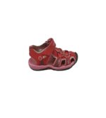 Sandale copii Saguaro, 27, imitatie de piele, material textil, roz