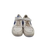 Adidasi copii Nike, 32, imitatie de piele, alb - imagine 3