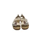 Sandale copii H&M, 23, material textil, crem - imagine 3