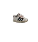 Adidasi copii Adidas, 21, imitatie de piele, alb