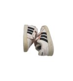 Adidasi copii Adidas, 21, imitatie de piele, alb - imagine 4