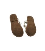 Sandale copii 25, imitatie de piele, alb - imagine 5