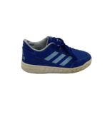 Adidasi dama Adidas, 39, imitatie de piele, albastru