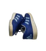 Adidasi dama Adidas, 39, imitatie de piele, albastru - imagine 4