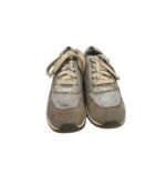 Adidasi dama Jana, 37, piele intoarsa, material textil, gri - imagine 3