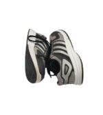 Adidasi dama Adidas, 38, material textil, negru gri - imagine 4