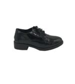 Pantofi dama 41, imitatie de piele, negru