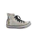Tenisi dama Converse, 39, material textil, alb