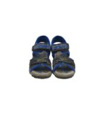 Sandale copii Superfit, 28, imitatie de piele, material textil, negru albastru - imagine 3