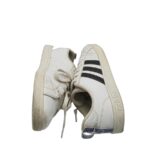 Adidasi dama Adidas, 38, imitatie de piele, alb - imagine 4