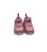 Adidasi copii 23, imitatie de piele, material textil, roz - imagine 3