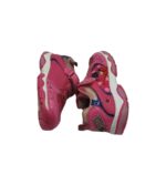Adidasi copii 31, imitatie de piele, material textil, roz - imagine 4