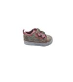 Tenisi copii Skechers, 21, material textil, gri