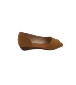 Sandale dama Ideal Shoes, 36, material textil, maro