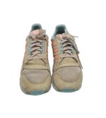 Adidasi barbati Adidas, 40, piele intoarsa, material textil, gri - imagine 3