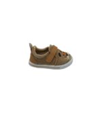 Tenisi copii Vty, 23, imitatie de piele, material textil, maro