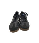 Adidasi dama Adidas, 40, piele intoarsa, piele, negru - imagine 4