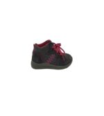 Adidasi copii  Superfit, 22, piele, gri negru